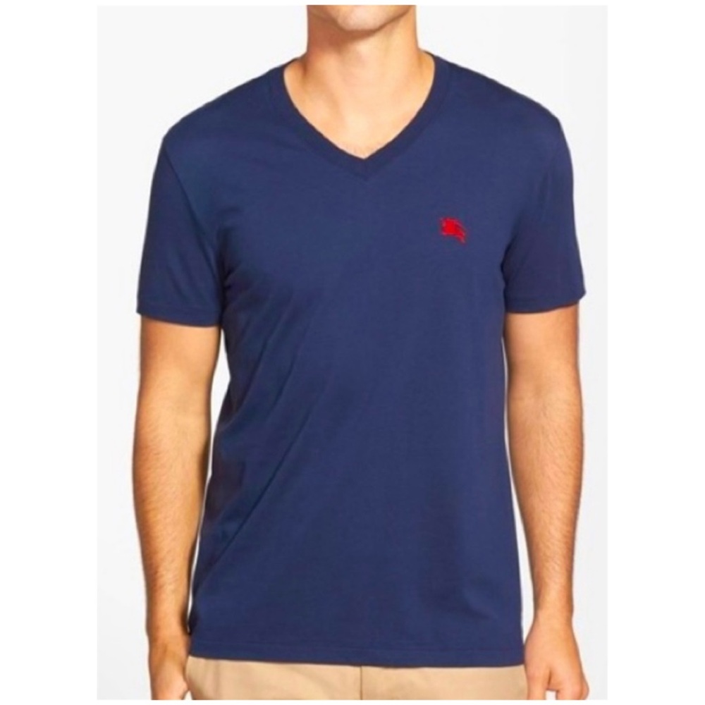 V-Neck Logo Tee